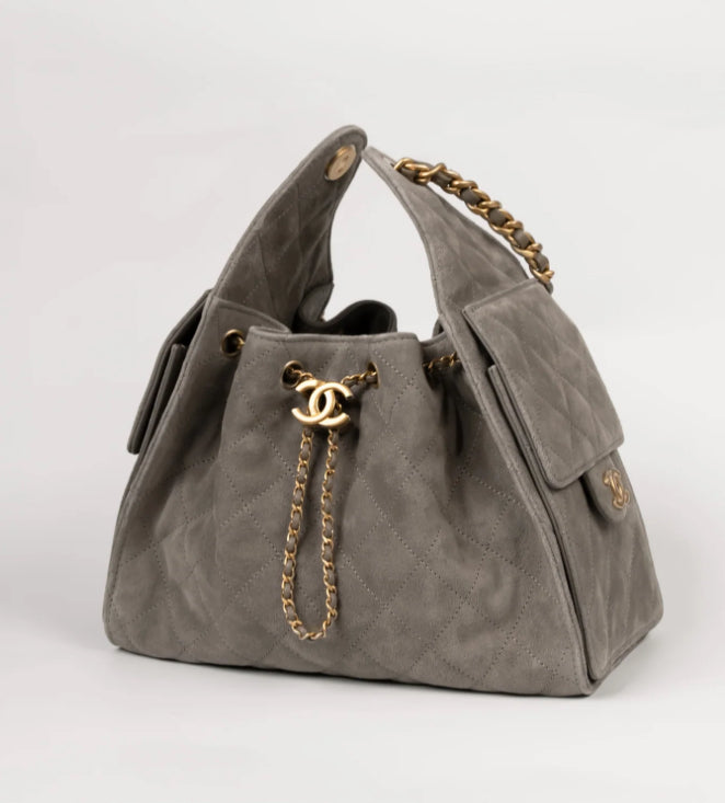 LuxeChain Soft Leather Tote