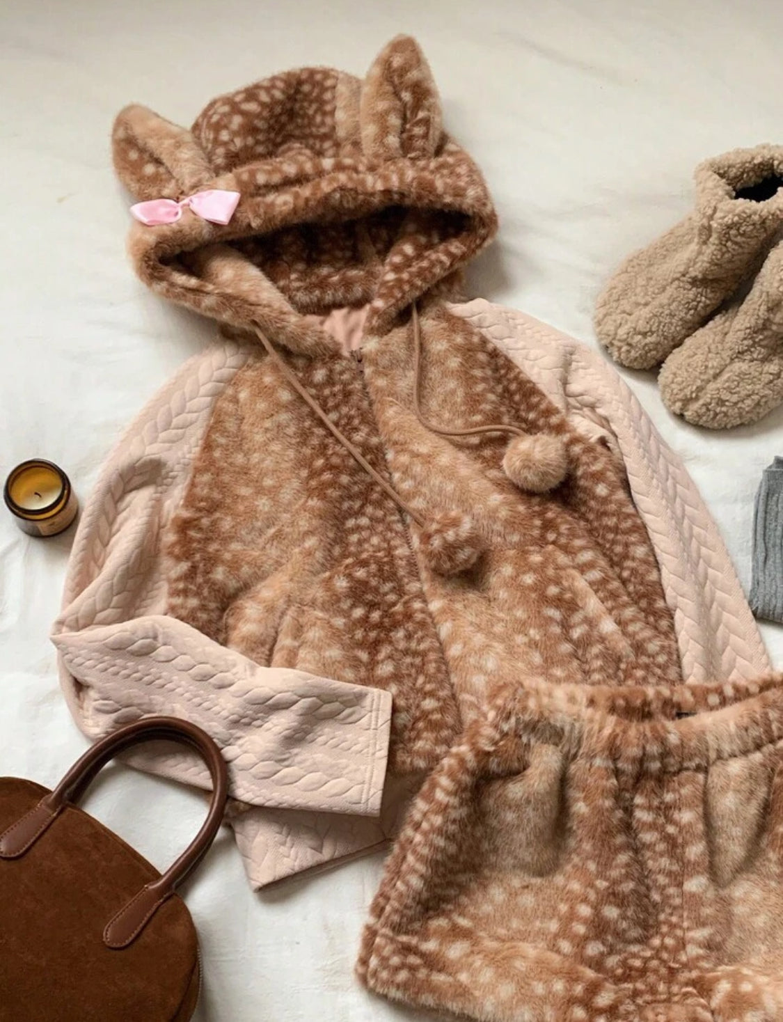 CozyDeer Fleece Set