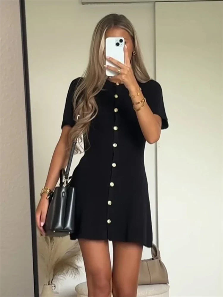Mandi Knit Mini Dress