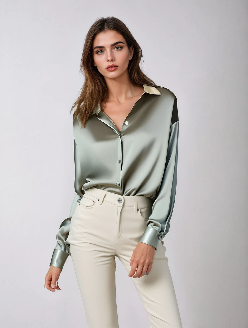 Lisse Satin Shirt